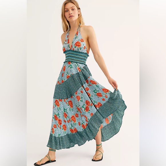 Free People Dresses & Skirts - Free People Intimately Gabriela Floral Slip Dress